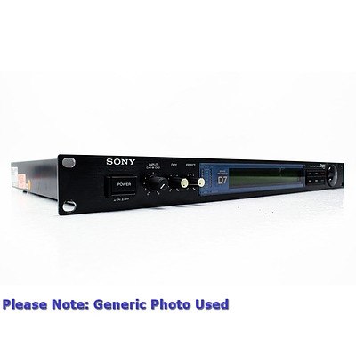 Sony DPS-D7 Digital delay unit