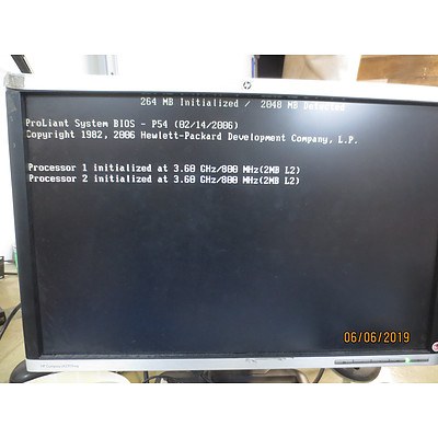 HP Proliant DL360 G4 3.60GHZ Intel Xeon Dual Core Server