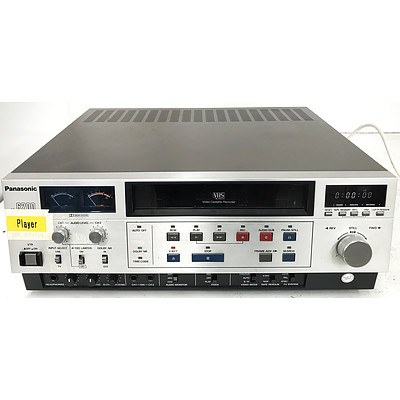 Panasonic AG-6200-B VideoCassette Player