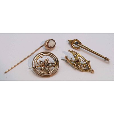 Collection of Antique Brooches