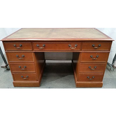 Georgian Style Desk - Late Twentieth Century