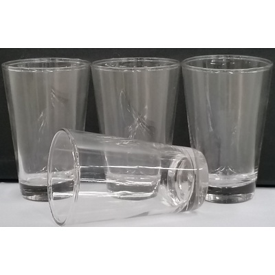 Olympia 285ml Conical Glass Tumblers - Lot of 47 - New