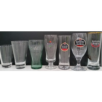 Selection of Commercial Glassware
