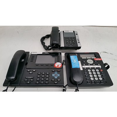 Pallet of Assorted IP Office Phones & Teleconferencing Equipment