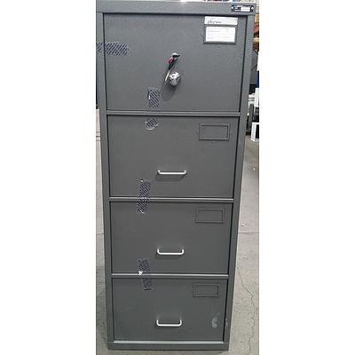 Planex C Class Four Drawer Filing Cabinet