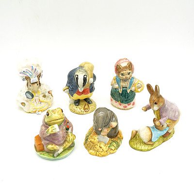 Group of Six Beswick Beatrix Potter Porcelain Figures