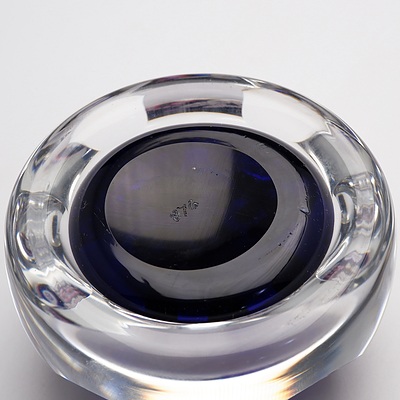 Whitefriars Limited Edition Millefiore Paperweight, Silver Jubilee Queen Elizabeth