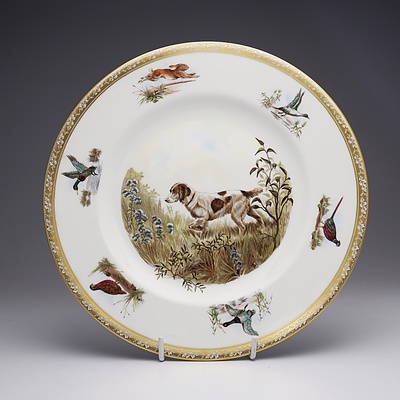 Limited Edition Wedgwood Sporting Dogs Plates, Brittany Spaniel, Edition of 200