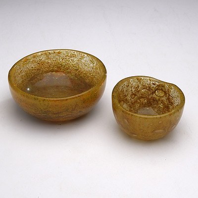 Two Barovier and Toso 'Aberigeno' Bowls (2)