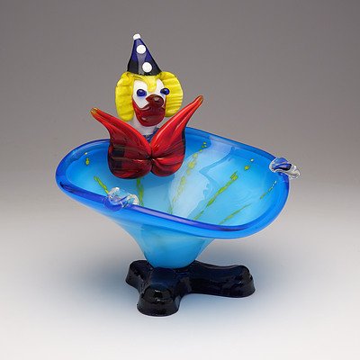 Murano Glass 'Clown' Bowl