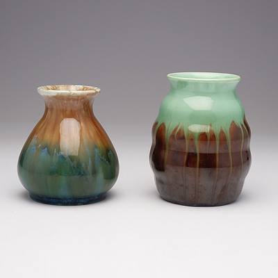Two Australian Pottery Vases, Including Regal Mashman and Trent 
