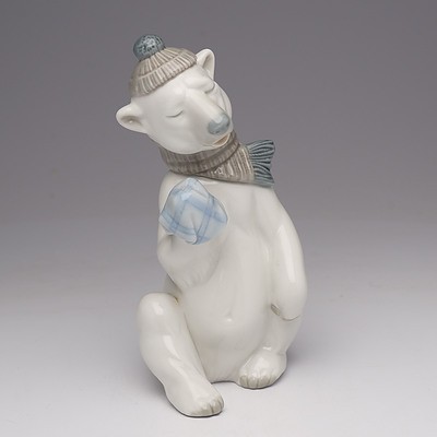 Lladro Figure of a Polar Bear