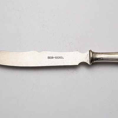 German 800 Silver Fruit Knife and Fork Setting for Twelve