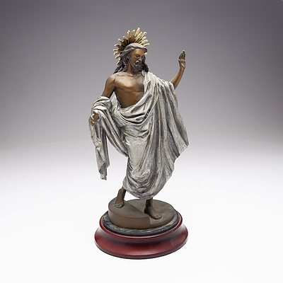Franklin Mint Limited Edition Jesus Now and Forever Figure