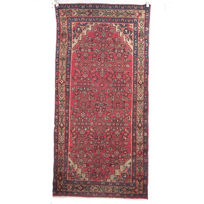 Persian Hamadan Hand Knotted Wool Pile Rug