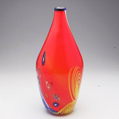 Millefiori Glass Vase