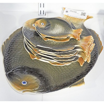 Retro Italian Fish Plates