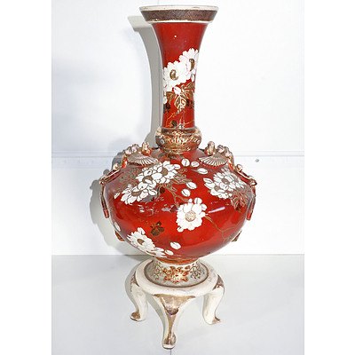 Unusual Japanese Satsuma Vase, Circa 1900