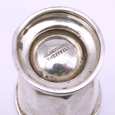 Walker and Hall Sterling Silver Pepper Pot