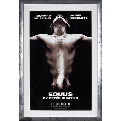 Equis By Peter Shaffer Theatre Poster