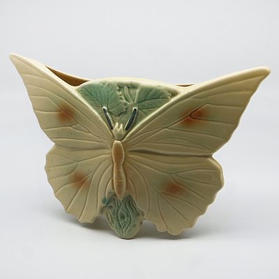 Ceramic Butterfly Pocket Wall Vase