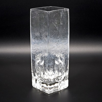 Swedish Glass Vas with Tulip Design