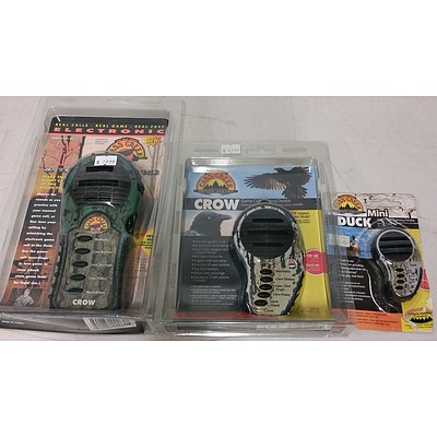 Cass Creek Electronic Game Callers - Lot of 4 - Brand New - RRP $235.00