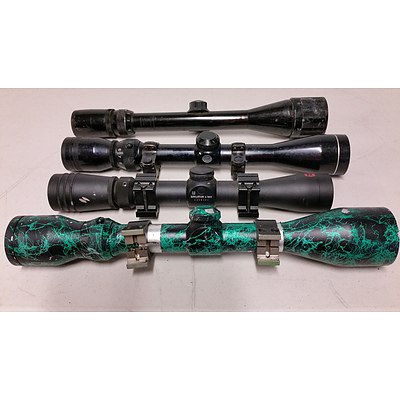 Rifle Scopes - Lot Of Four