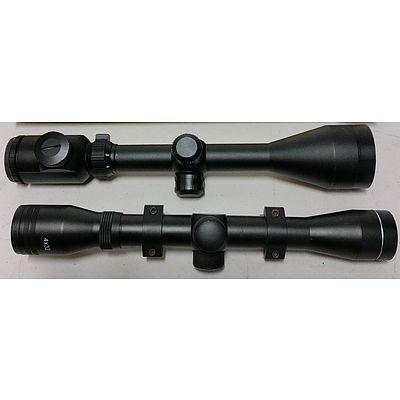 Crosshairs Rifle Scopes Lot of Two - Brand New - RRP $190.00