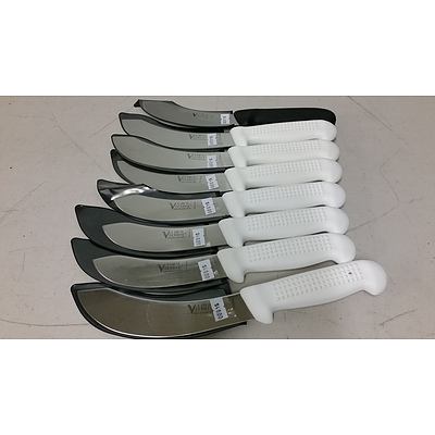 Victory 16cm Butchers Skinning Knives - Lot of Eight - Brand New - RRP $320.00