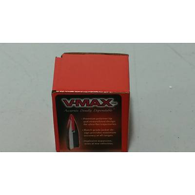 Hornady V-Max 17 Caliber Projectiles - Box of 100 - Brand New