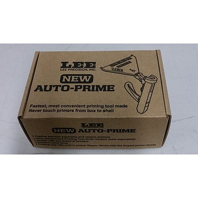 Lee Precision Auto Prime - Brand New