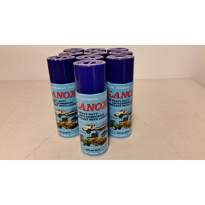 300gm Cans of Inox Lanox MX4 Lanolin Lubricant - Lot of 12 - Brand New - RRP $215.00