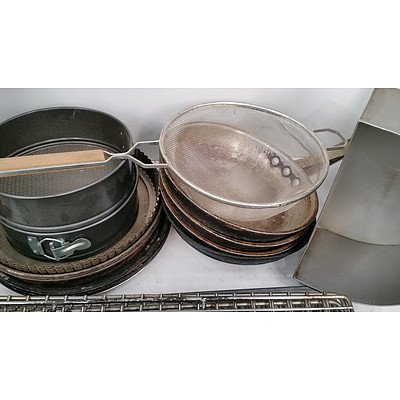 Selection of Commercial Cookware, Plasticware, Glassware, Drinkware, Crockery and Food Trays