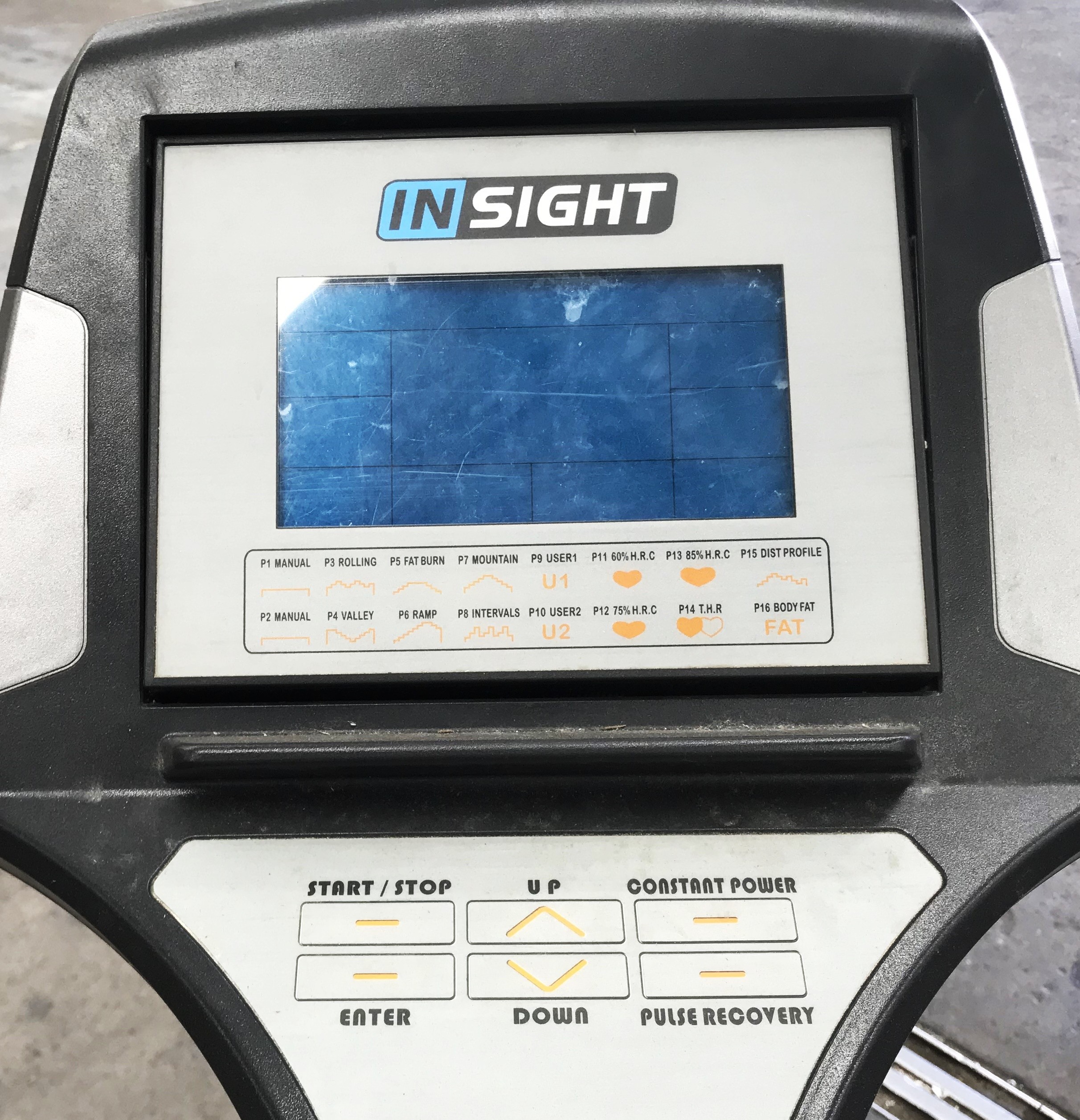 insight recumbent exercise bike
