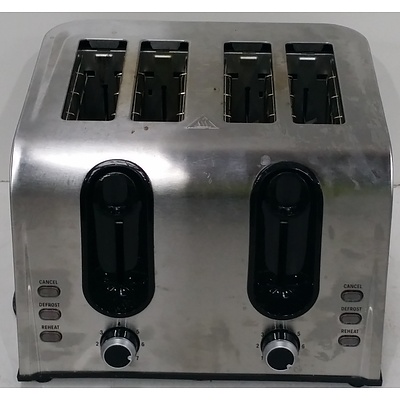 Home and Co Four Slice Toaster