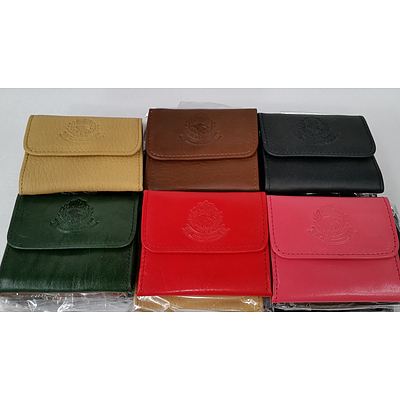 Genuine Leather Coin Purses - Lot of 320 - Brand New - RRP $3000.00