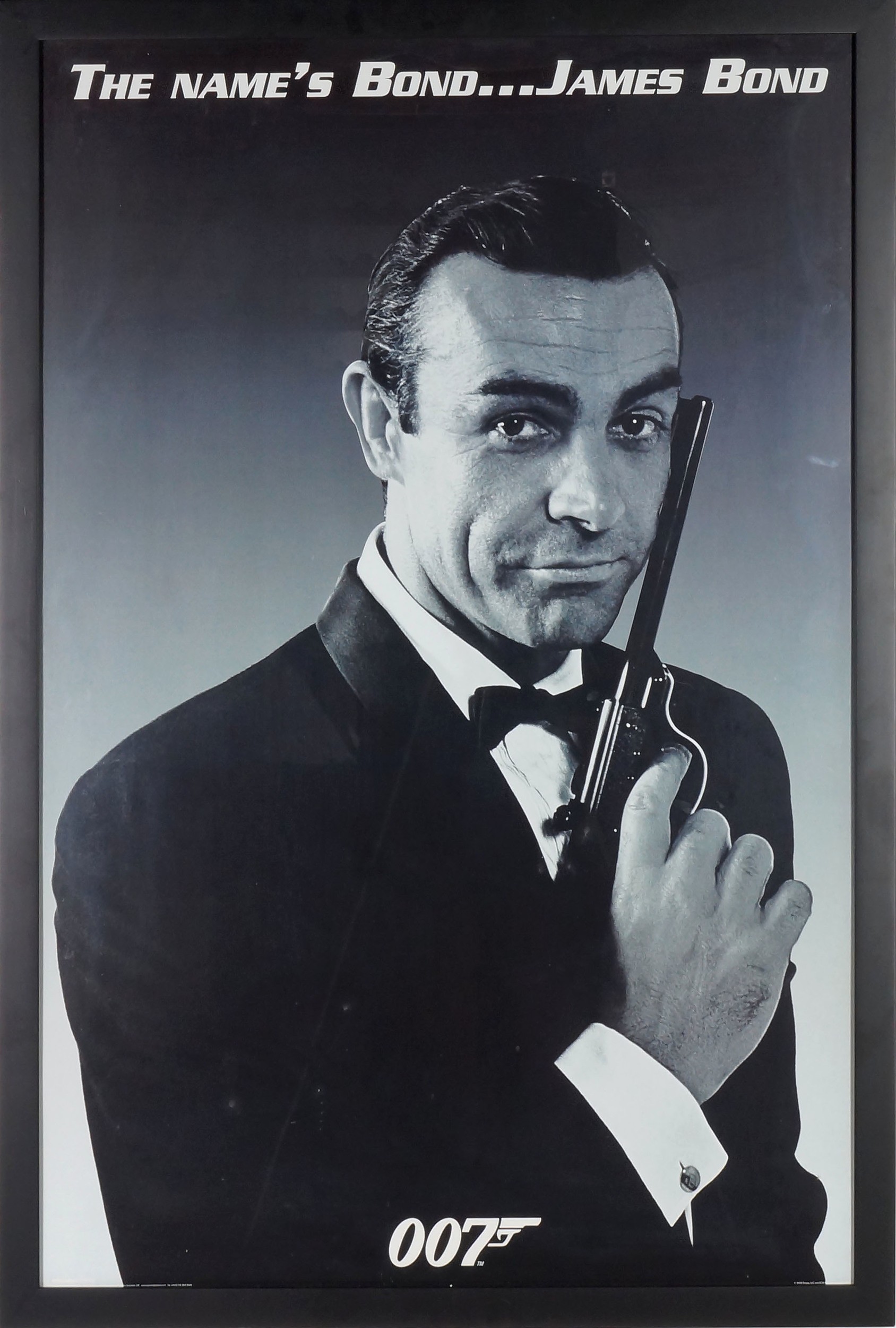 James Bond Sean Connery Bond Poster Lot 1050620 Allbids 8766