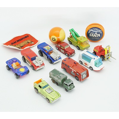 Group of 1970s Matchbox and Lesney Cars