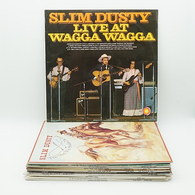 Thirteen Slim Dusty Records, Including Slim Dusty Songs from Down Under and Me and My Guitar 