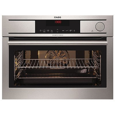 AEG KS8404001M 60cm Built In Compact Combi Steam Oven - ORP $1,056 - Brand New
