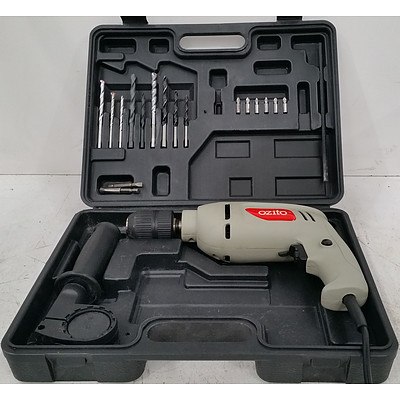 Ozito HDG-503VK Hammer Drill Kit