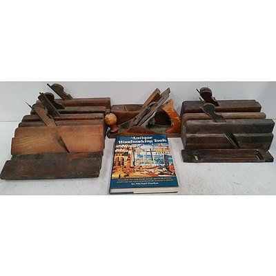 Antique and Vintage Wood Working Planes - Lot of 12