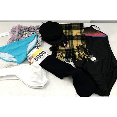 Bulk Lot of Brand New Women's Underwear & Accessories - RRP Over $300