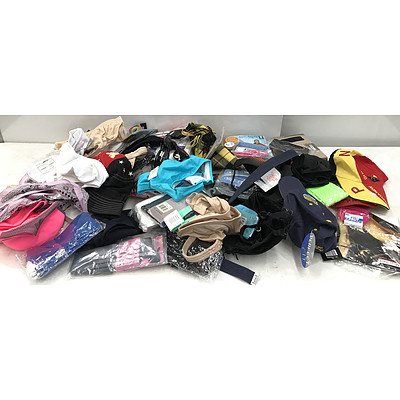 Bulk Lot of Brand New Women's Underwear & Accessories - RRP Over $300