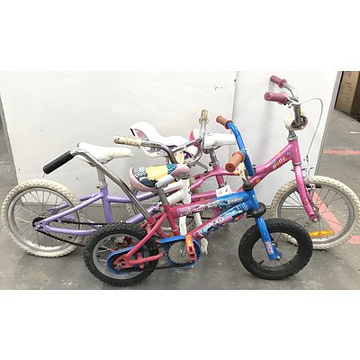 Kids BMX Bikes - Lot of 3