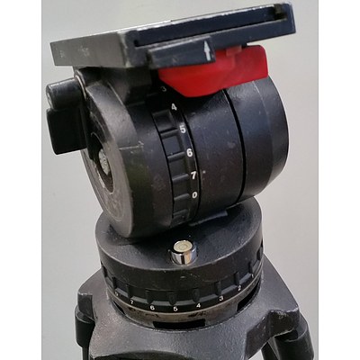 Sachtler Panorama 100mm bowl Tripod Head and Two Stage Tripod