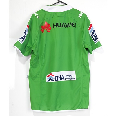 2013 Canberra Raiders Jersey Signed by Whole Team