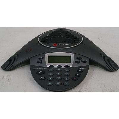 Polycom SoundStation IP 6000 Full Duplex IP Conference Phone