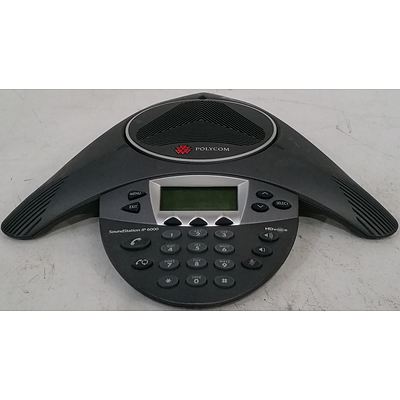 Polycom SoundStation IP 6000 Full Duplex IP Conference Phone